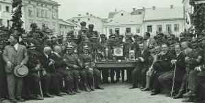 Kierownictwo Marszu im. gen. Edwarda Rydza-Śmigłego w Brzeżanach w 1928 r.