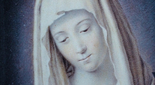  "Madonna w błękitnej chuście" Walerii Tarnowskiej.  