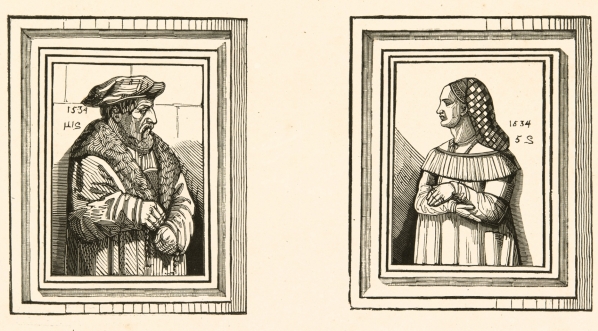  "Grzegorz Przybylo (zm. 1547) i jego żona Katarzyna Przybyło".  