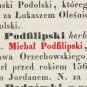 Michał Podfilipski h. Ciołek
