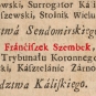 Franciszek Aleksander Szembek