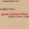 Ignacy Stanisław Szlachetka (Slachetka, Ślachetka, Leopolita)