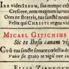 Michał Gittich (Gitich, Gütichius)
