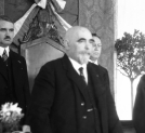 Uroczysta akademia w sali Rady Miejskiej m. Krakowa z okazji nadania honorowego obywatelstwa m. Krakowa marszałkowi Józefowi Piłsudskiemu w październiku 1933 roku.