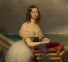 "Portret Aleksandry z Potockich Potockiej" Josepha-Desiré Courta.