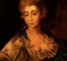 "Portret Urszuli z Zamoyskich Mniszchowej (1750-1808), żony Michała Jerzego Wandalina Mniszcha, marszałka wielkiego koronnego".