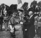 Wręczenie sztandarów 3 Grupie Szturmowej w Wilnie w lipcu 1938 r.