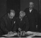 Podpisanie polsko-hiszpańskiej konwencji handlowej i nawigacyjnej, Madryt, 14.12.1934 r.