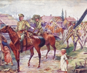  POWSTAJĄ OCHOTNICZE LEGIONY POLSKIE DO WALKI W RAMACH ARMII ROSYJSKIEJ PRZECIW NIEMCOM I AUSTRO-WĘGROM  