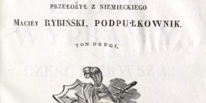 "Prawidła strategii, obiaśnione opisaniem wyprawy w Niemczech 1796 roku : z mappami i planami. T. 2"  Karola Ludwika Jana Józefa Habsburga.