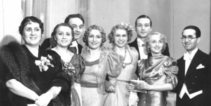 Zabawa karnawałowa zorganizowana przez Polski Biały Krzyż w Warszawie 16.01.1937 r.