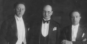 Alfred Strauch, Artur Rubinstein i Paweł Kochański, 4.06.1930 r.