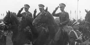 Zawody jeździeckie o mistrzostwo armii w Białymstoku w sierpniu 1928 roku.
