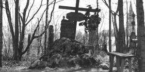 Cmentarz Zasłużonych na Pęksowym Brzyzku w Zakopanem w maju 1931 roku.