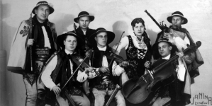 Góralski zespół artystyczny Michała Piksy w 1937 roku. (2)