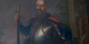 Portret Piotra Dunina (Włostowica) pędzla Szymona Czechowicza.