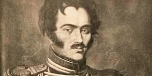 "Karol Przezdziecki, porucznik trzeciego batalionu legii polskiej we Włoszech, potem pułkownik wojsk Napoleońskich."