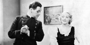 Eugeniusz Bodo i Loda Niemirzanka w filmie "Jaśnie pan szofer" z roku 1935.