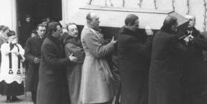Pogrzeb hrabiego Zdzisława Tarnowskiego w listopadzie 1937 roku.