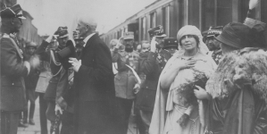 Wizyta oficjalna króla Rumunii Ferdynanda I i królowej Marii w Warszawie, 25.06.1923 r.