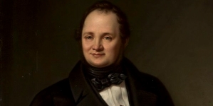 "Portret Andrzeja Gołońskiego, architekta" Jana Sikorskiego.