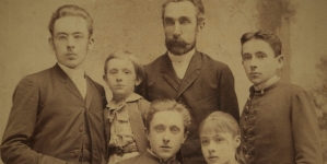 Portret rodziny Kelles-Krauz z 1890 roku.