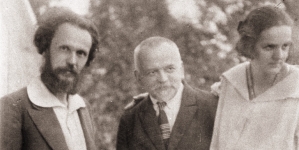 Zdjęcie rodziny Władysława Rożena z około 1922 roku.