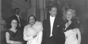 Bal mody w Hotelu Europejskim w Warszawie 14.01.1933 roku.