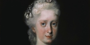 "Portret Marii Józefy Habsburżanki" Rosalby Carriery.