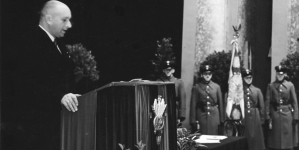 Zjazd Pocztowego Przysposobienia Wojskowego w Warszawie w październiku 1935 roku.