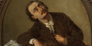 "Portret Michała Hertza, artysty muzyka" Bolesława Łaszczyńskiego.