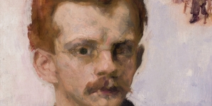 "Autoportret" Józefa Mehoffera.