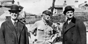 Marszałek Józef Piłsudski w Stambule w drodze powrotnej z Egiptu 11.04.1932 r.
