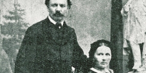 Lubin Olewiński z żoną.