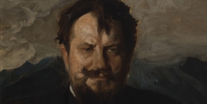 "Portret Jana Kasprowicza" Leona Wyczółkowskiego.