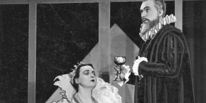 Przedstawienie „Maria Stuart” Fryderyka Schillera w Teatrze Narodowym w Warszawie w lutym 1934 roku.