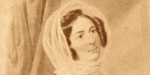 Fotografia rysunku "Portret Leontyny Halpertowej (1803-1895), aktorki".