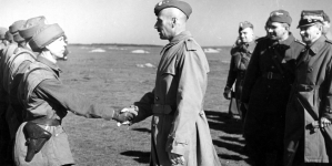 Wizyta gen. Władysława Andersa w 1 Samodzielnej Brygadzie Spadochronowej, lata 1943-1944.