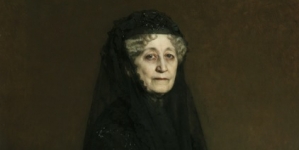 "Portret Jadwigi z Zamoyskich Sapieżyny" Leopolda Horovitza.