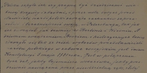 Mowa pożegnalna Józefa Ostrowskiego cz. II (1906 r.)