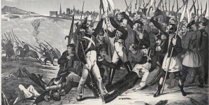 "Courage heroique d`un officier Polonais [...]".