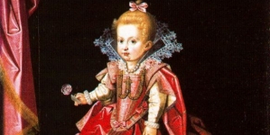 "Portret Cecylii Renaty Austriackiej"  Giovanniego Pietra de Pomis.