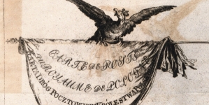 "Karta dróg pocztowych Królestwa Polskiego An 1820."