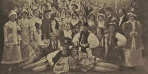 Bal kostiumowy w czasie kongresu esperantystów w Krakowie w 1912 r.
