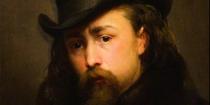 "Autoportret" Wincentego Sleńdzińskiego.