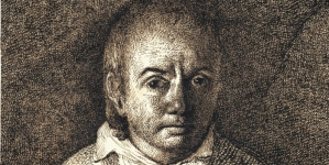 "Autoportret z piórem w ręce" Jana Piotra Norblina.