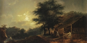 "Młyn wodny w świetle księżyca" Jana Haara.