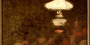 "Owoce i lampa naftowa"  Władysława Aleksandra Maleckiego.