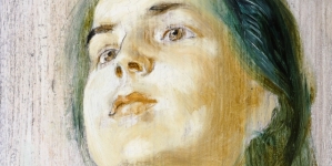 "Studium portretowe narzeczonej" Stanisław Dębickiego.