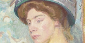 "Portret Janiny Stanisławskiej" Wojciecha Weissa.